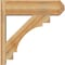 Ekena Millwork Merced Rough Sawn Craftsman Outlooker, Western Red Cedar, 8"W x 26"D x 26"H OUT08X26X26MRC04RWR - alternate 3